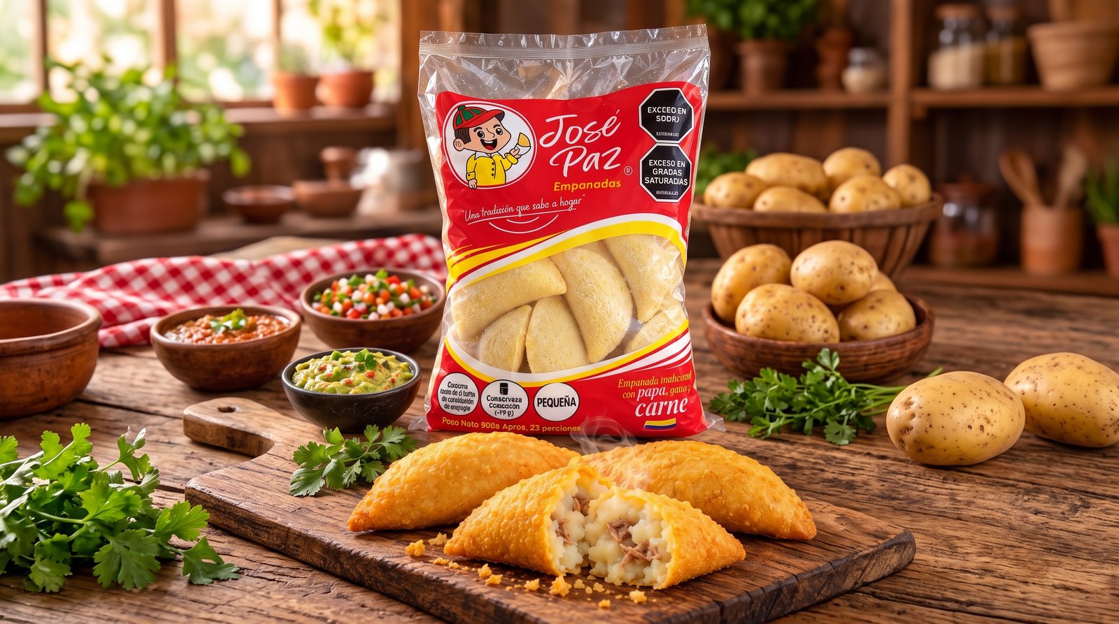Empanada Tradicional Pequeña 25 Unds 800g José Paz